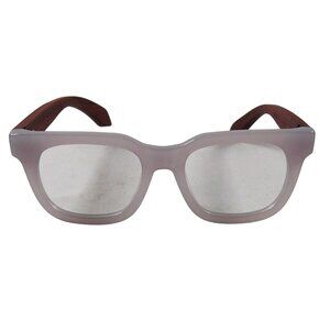 Vooglam Women's Eyeglass Frames White fashionable - Rectangle with Case NEW